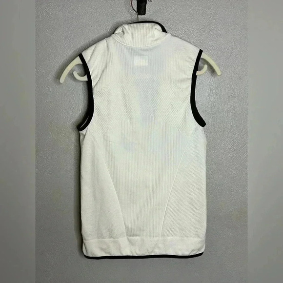 Athleta White and Cream Flurry Primaloft Vest XS - Picture 6 of 9